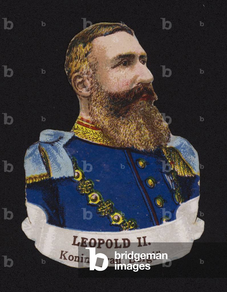 Leopold II, King of the Belgians (chromolitho)