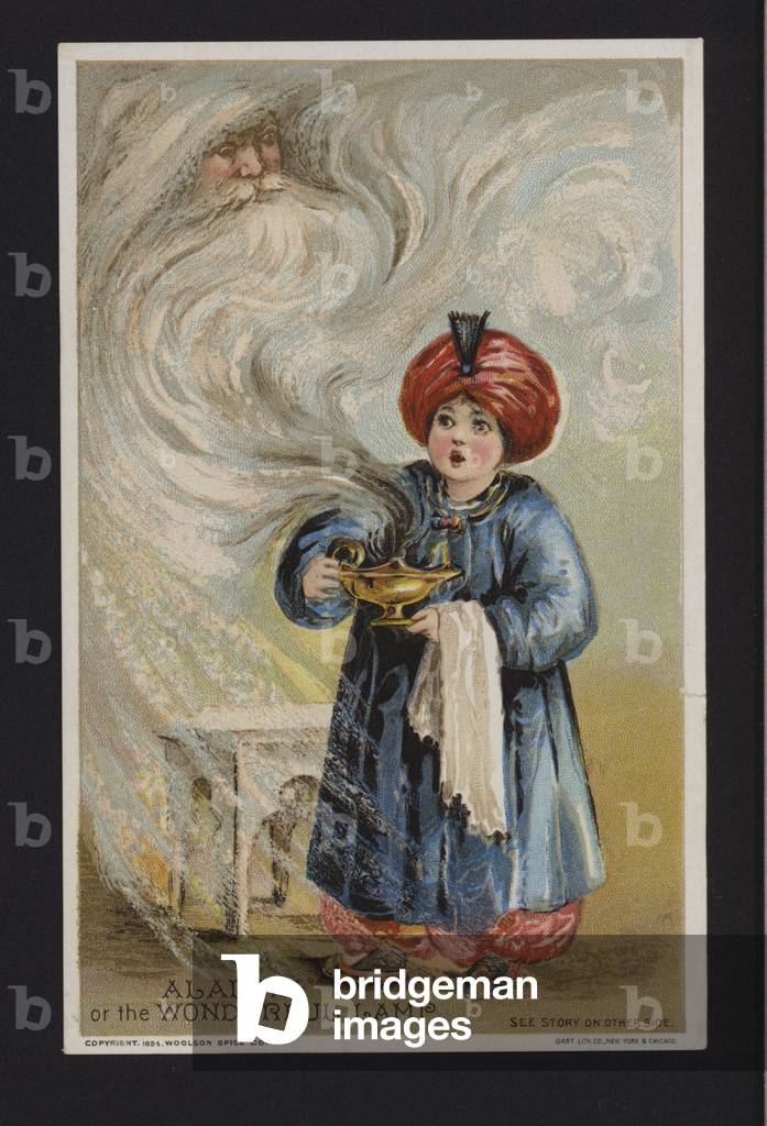 Aladdin or the Wonderful Lamp (chromolitho)
