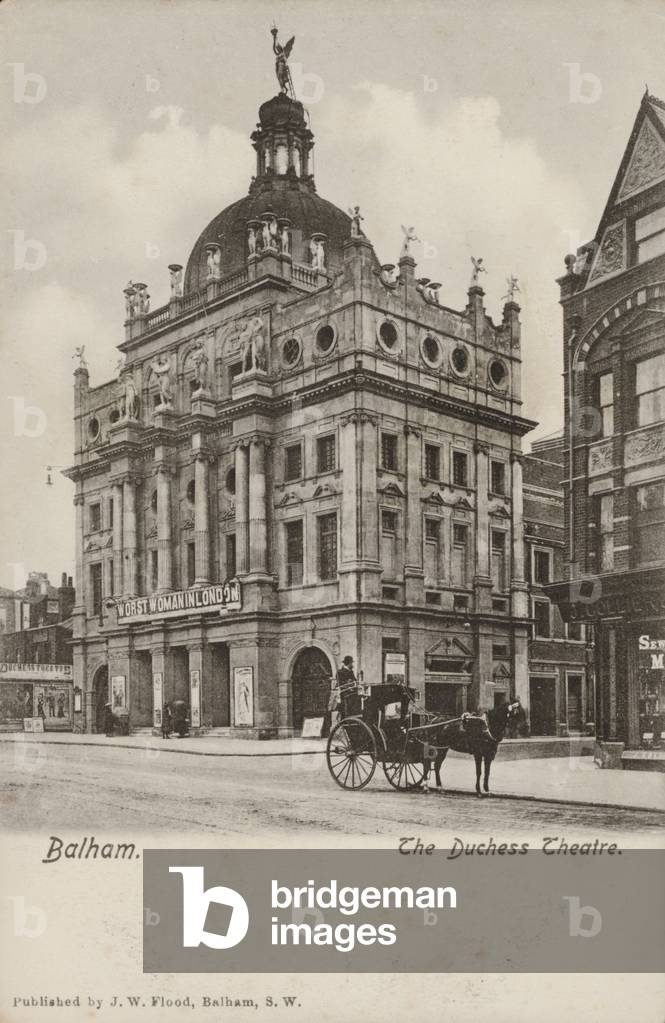 Balham, London, The Duchess Theatre (b/w photo)