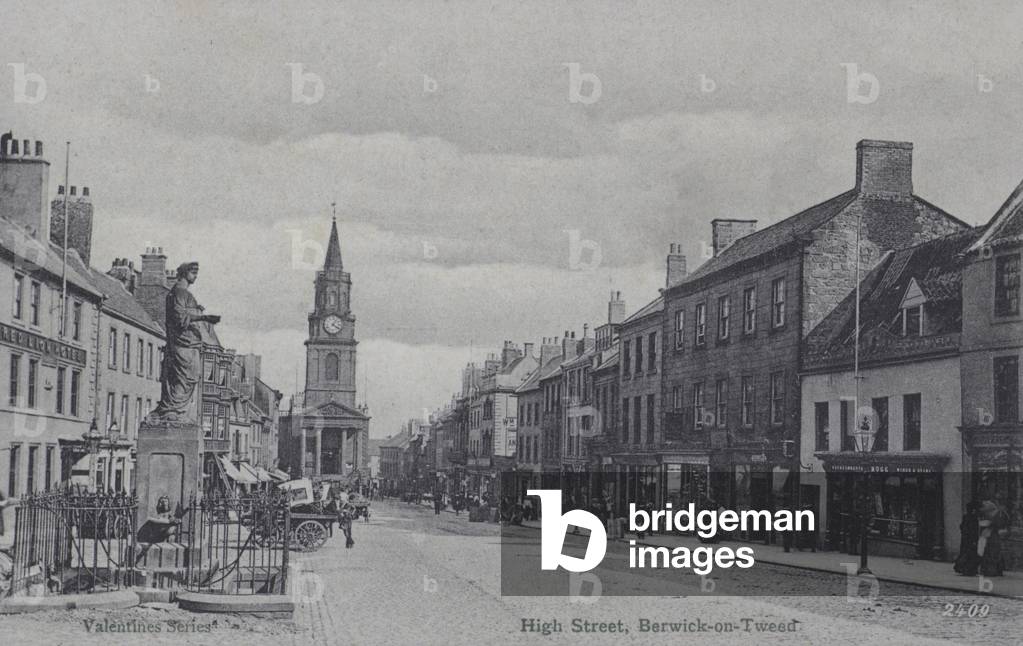 High Street, Berwick-On-Tweed (b/w photo)