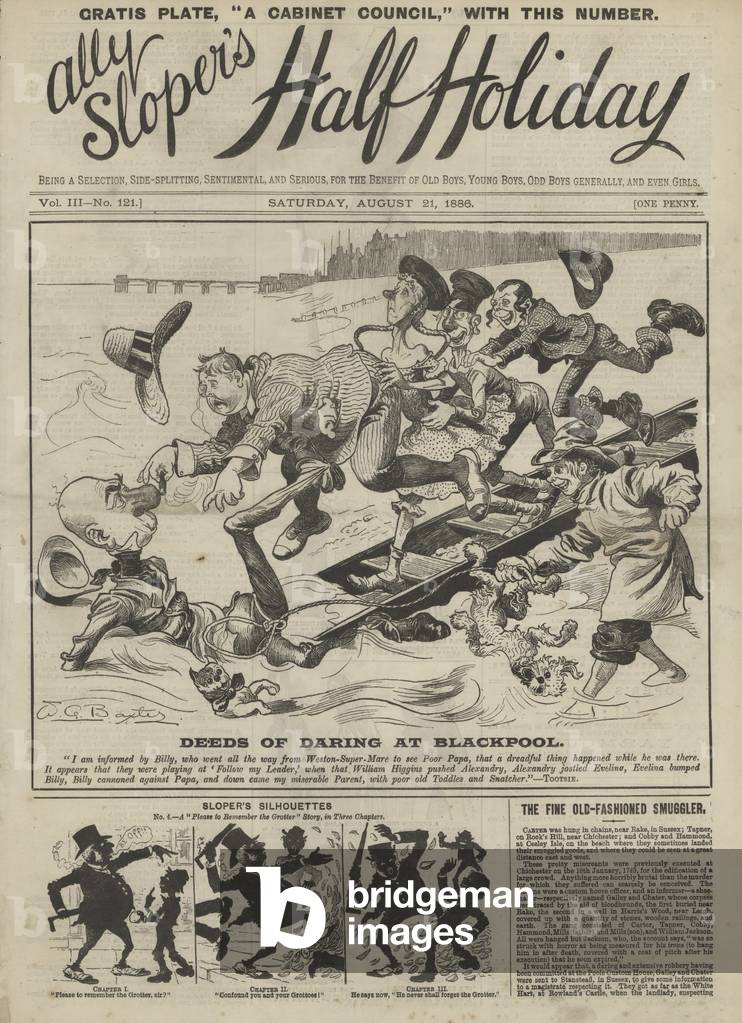 Deeds of Daring at Blackpool (engraving)