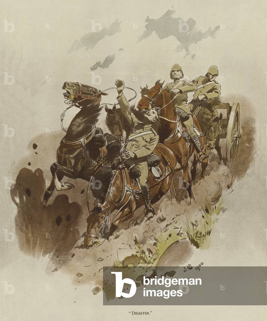 Disaster (colour litho)