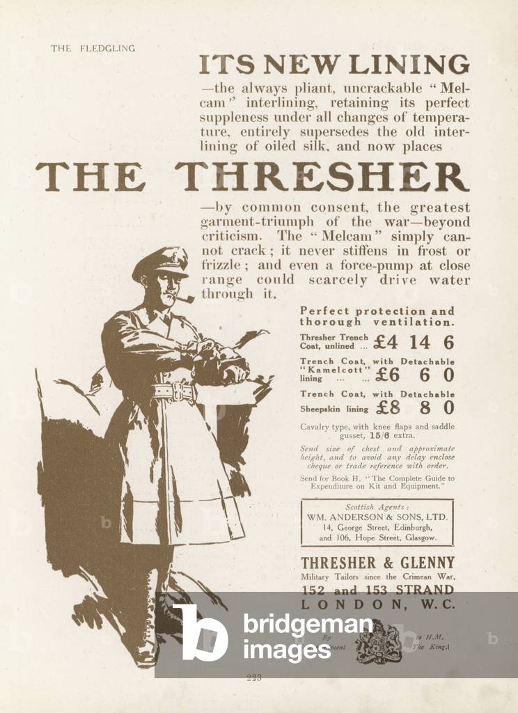 The Thresher from Thesher & Glenny, 1917 (litho)