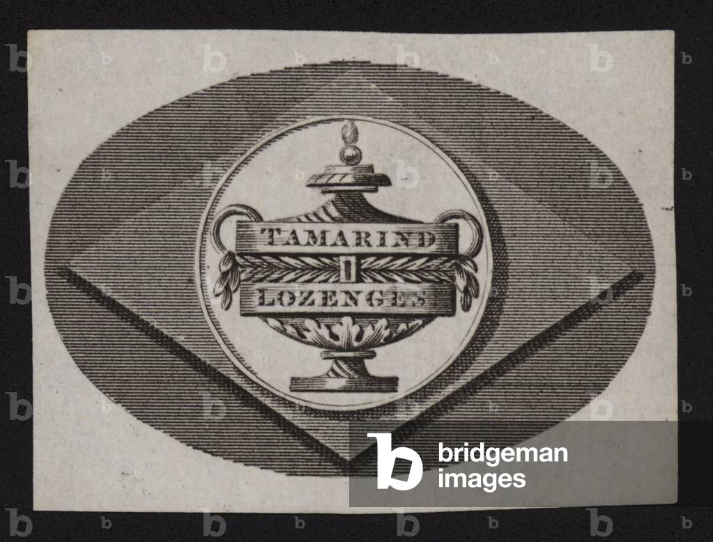 Advertisement for Tamarind Lozenges (engraving)