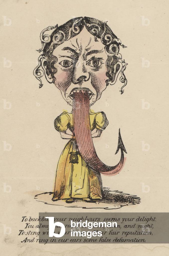 Vinegar Valentine card (colour litho)