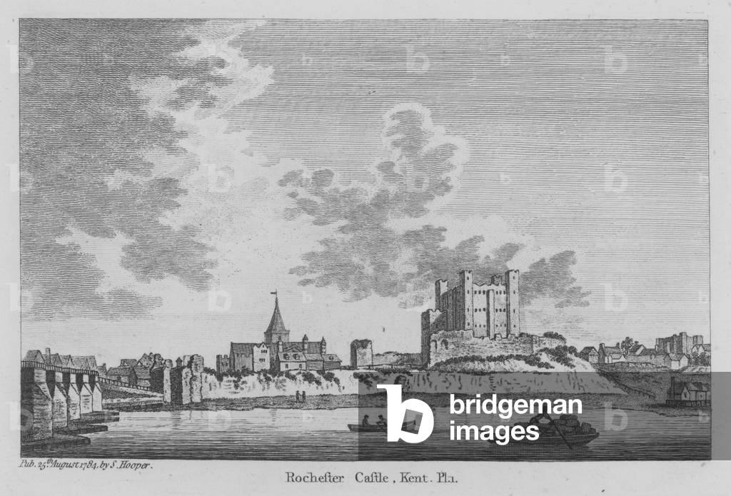 Rochester Castle, Kent (engraving)