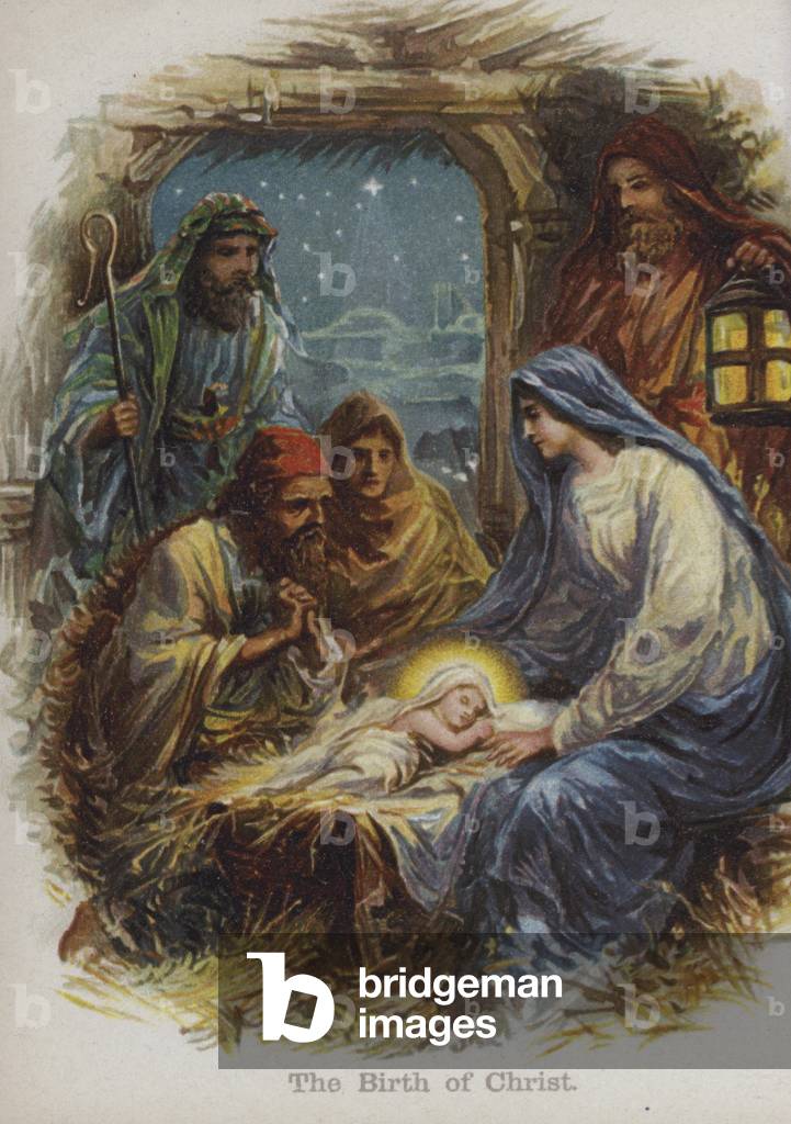 The Birth of Christ (chromolitho)
