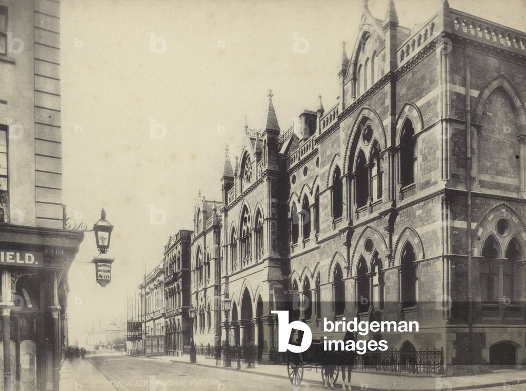 Royal Albert Memorial Museum, Exeter, Devon (b/w photo)
