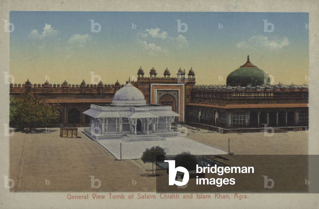 Tombs of Salim Chishti and Islam Khan, Agra, India (photo)