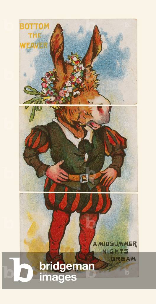 Bottom The Weaver, A Midsummer Night's Dream (chromolitho)