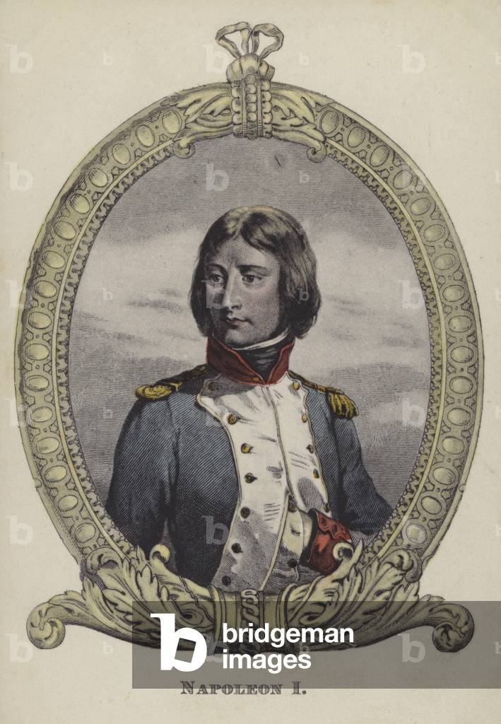 Napoleon I of France (colour litho)