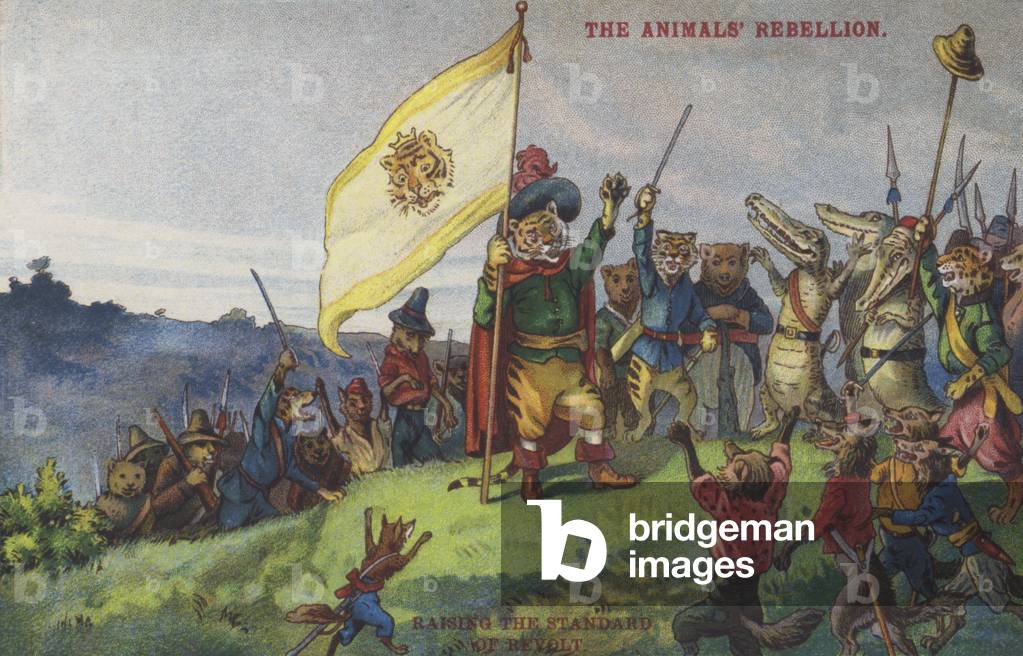 The Animals Rebellion (colour litho)