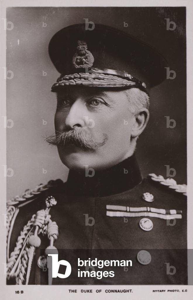 Duke Of Connaught (b/w photo)