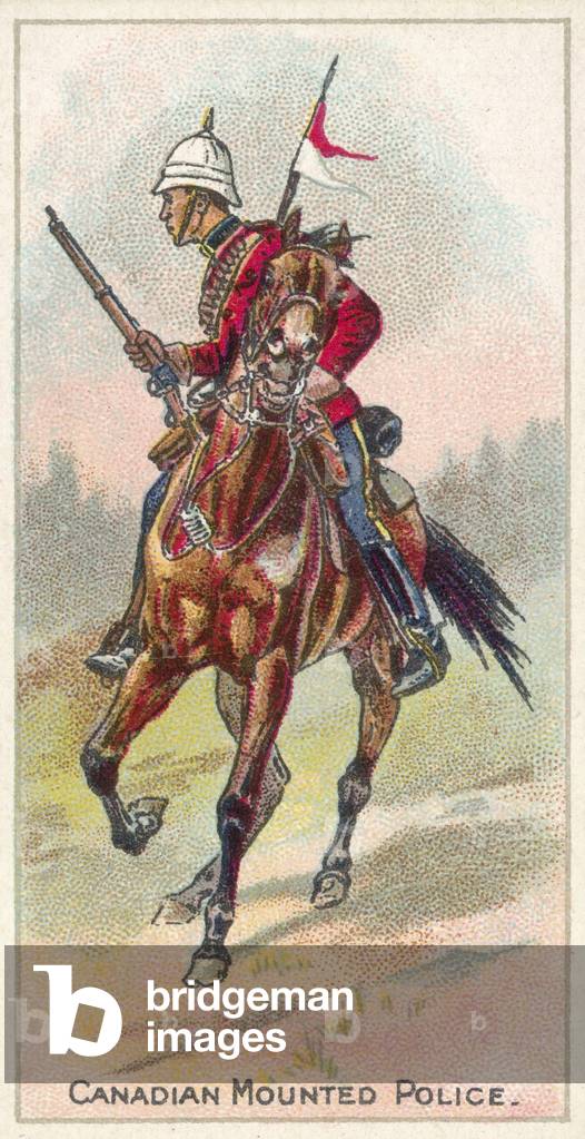 Canadian Mounted Police (chromolitho)