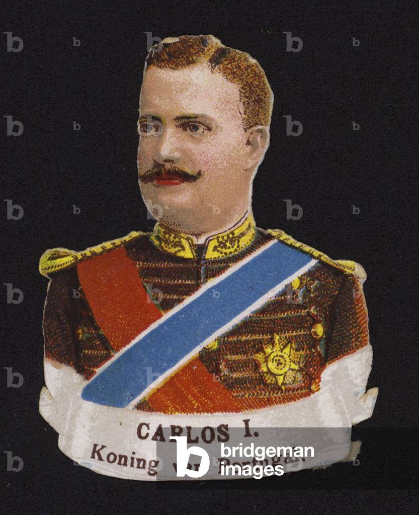 Carlos I, King of Portugal (chromolitho)