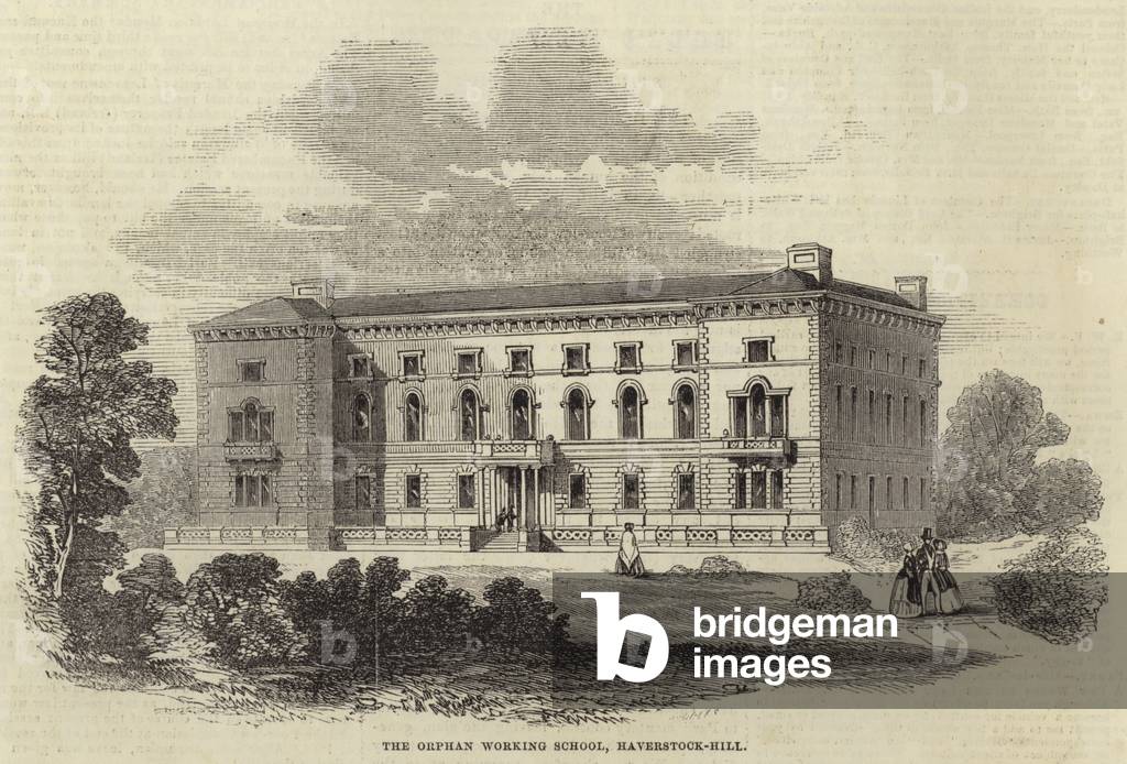 The Orphan Working School, Haverstock Hill, London (engraving)