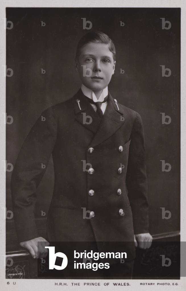 The Prince Of Wales (b/w photo)