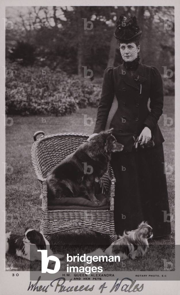 Queen Alexandra (b/w photo)