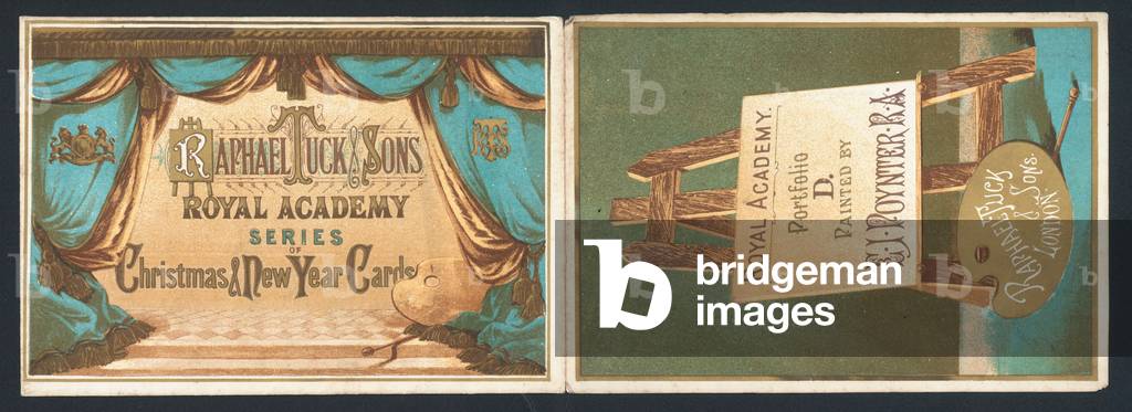 Raphael Tuck & Sons Royal Academy Series of Christmas & New Years Cards (chromolitho)