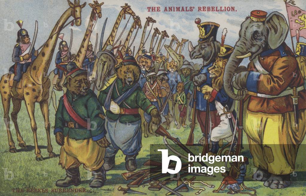 The Animals Rebellion (colour litho)