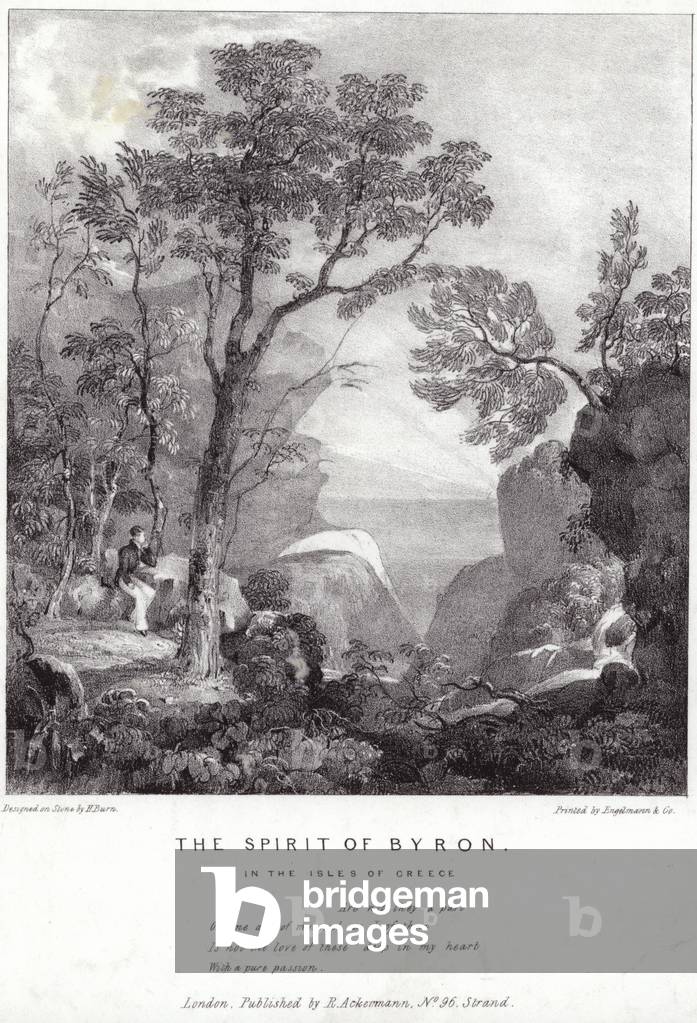 The Spirit of Byron (litho)