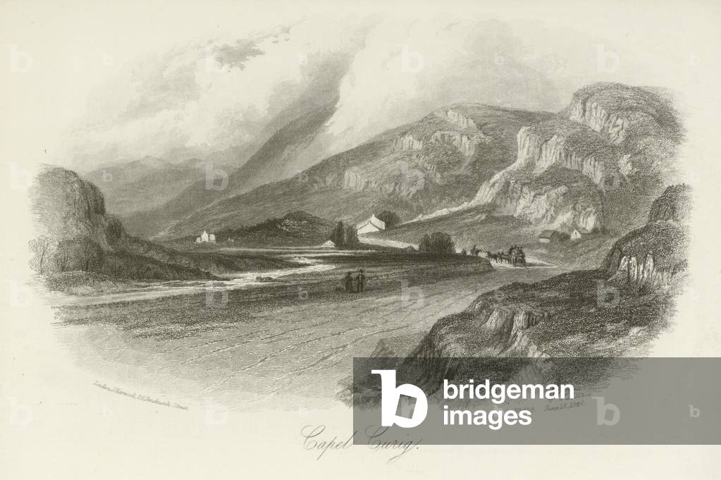 Capel Curig, North Wales (engraving)