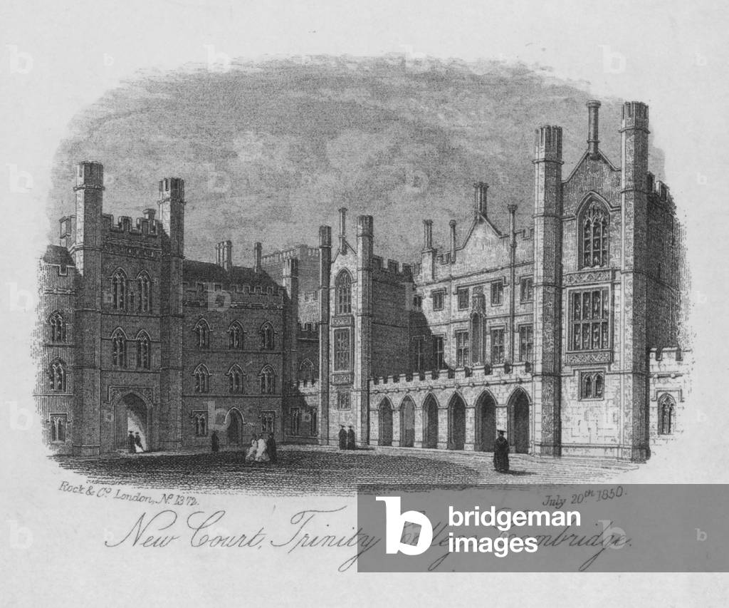New Court, Trinity College, Cambridge (engraving)