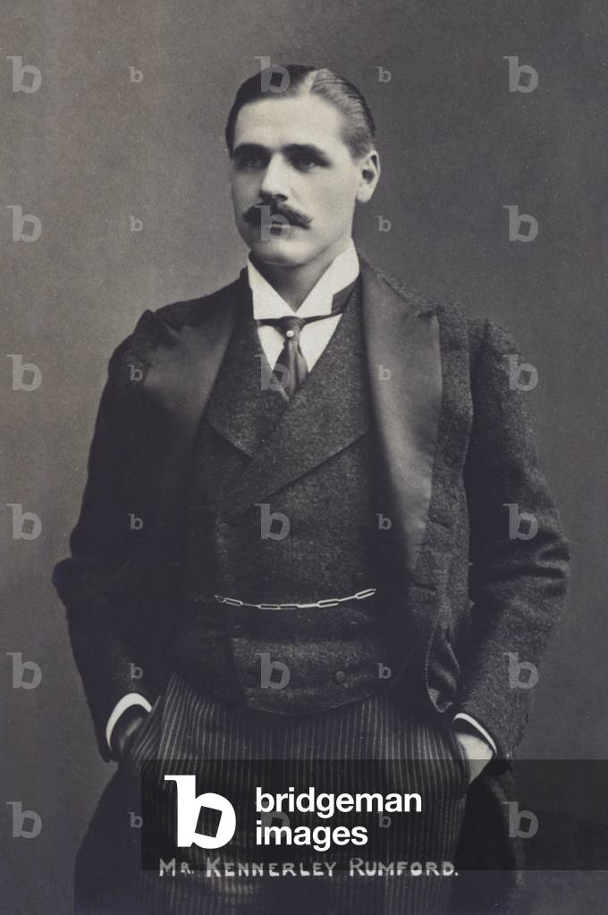 Kennerley Rumford, English baritone singer (b/w photo)