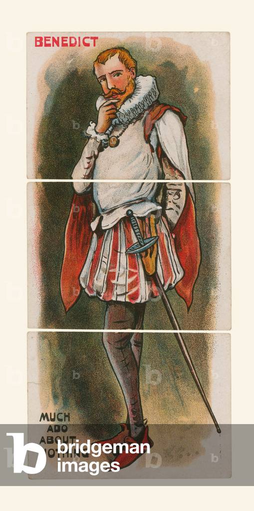 Benedict, Much Ado about Nothing (chromolitho)