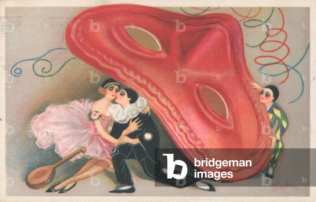 Valetine's card (colour litho)