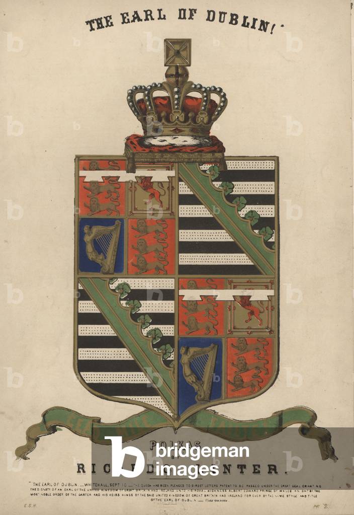 The Earl of Dublin! (colour litho)