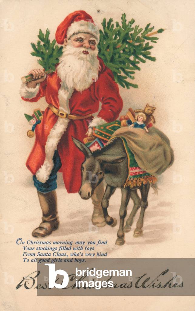 British Christmas card (colour litho)