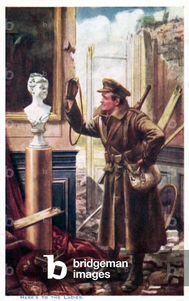 Here's to the ladies (colour litho)