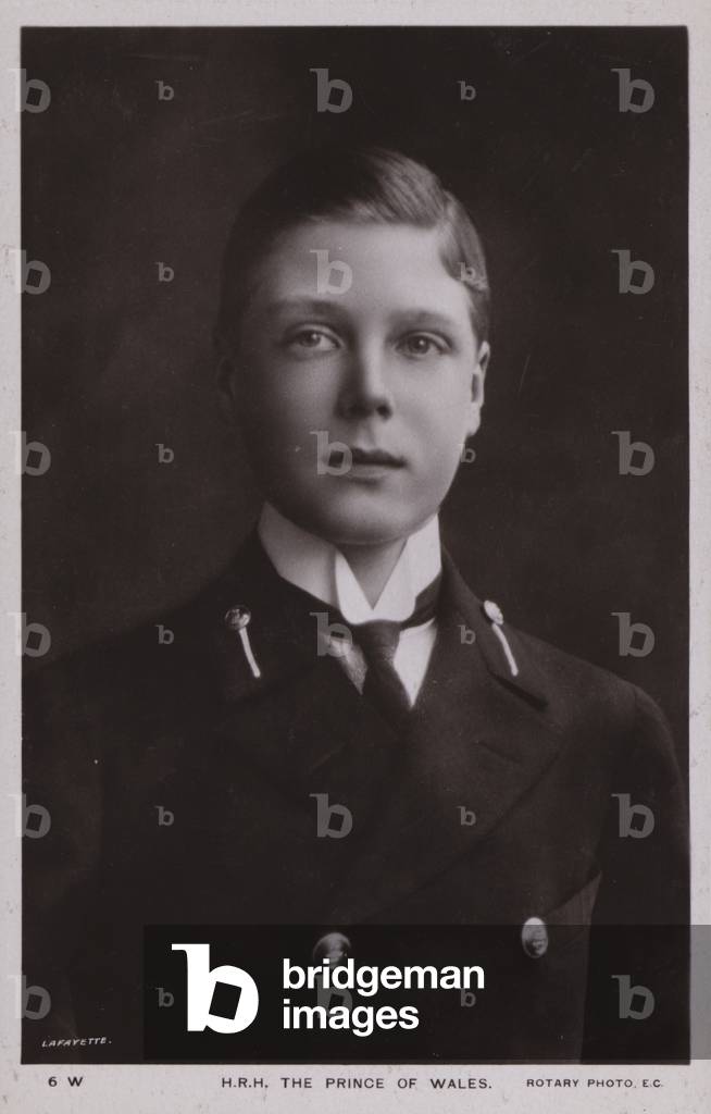 The Prince Of Wales (b/w photo)