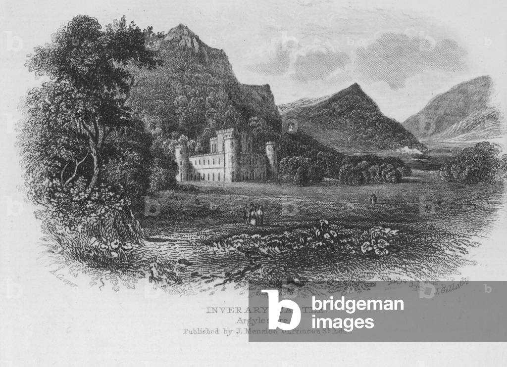 Inverary Castle, Argyleshire (engraving)