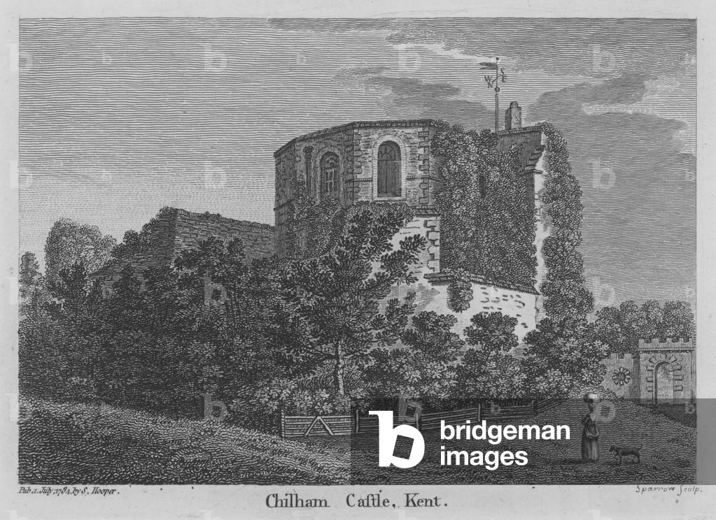 Chilham Castle, Kent (engraving)