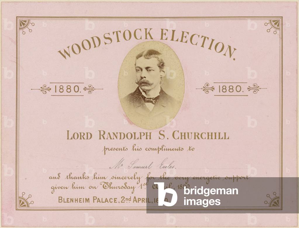 Woodstock Election 1880 (engraving)