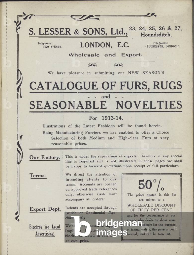 Wholesale discount of 50% (litho)