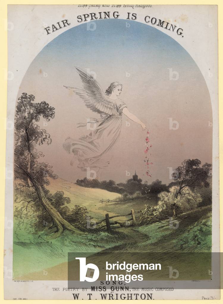 Fair Spring is Coming (colour litho)
