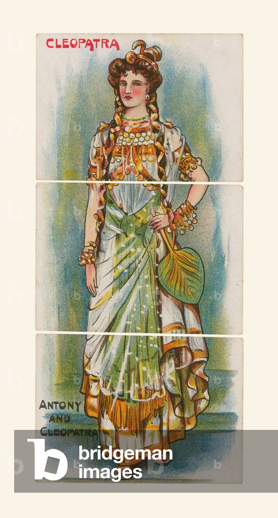 Cleopatra, Antony and Cleopatra (chromolitho)