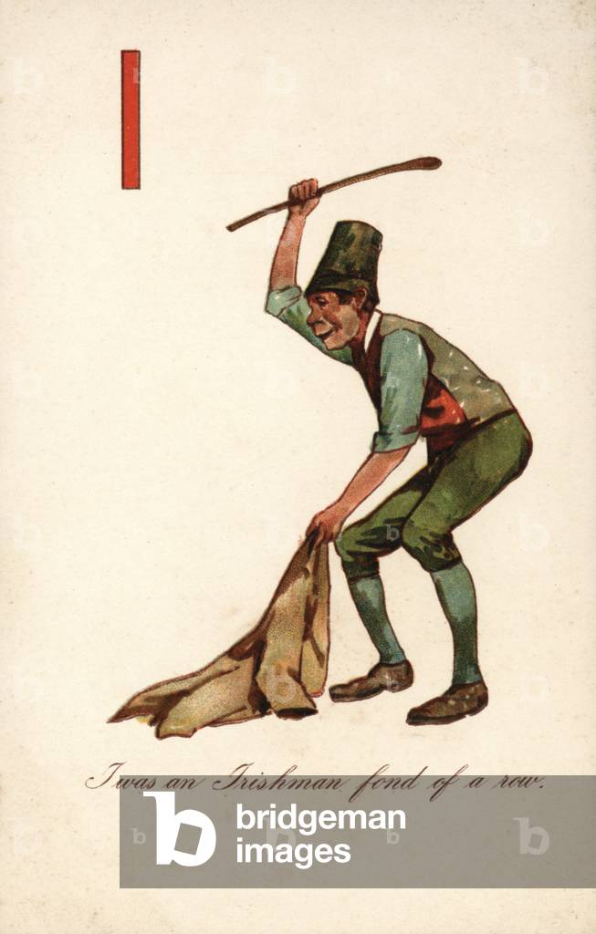 I, Irishman (colour litho)