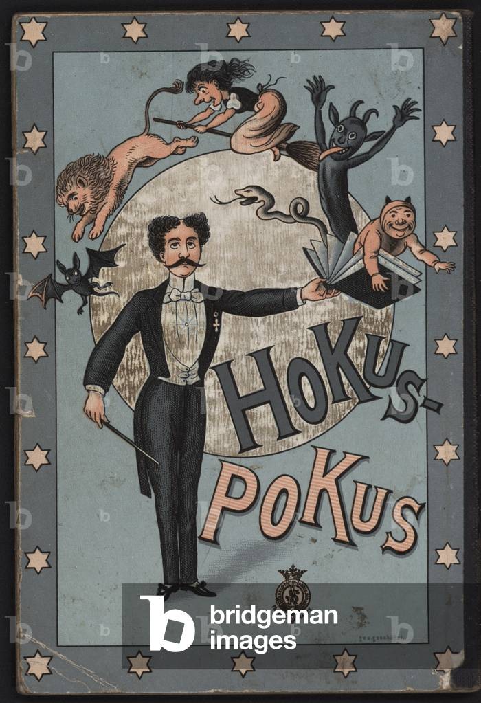 Page from the Magical Book (colour litho)