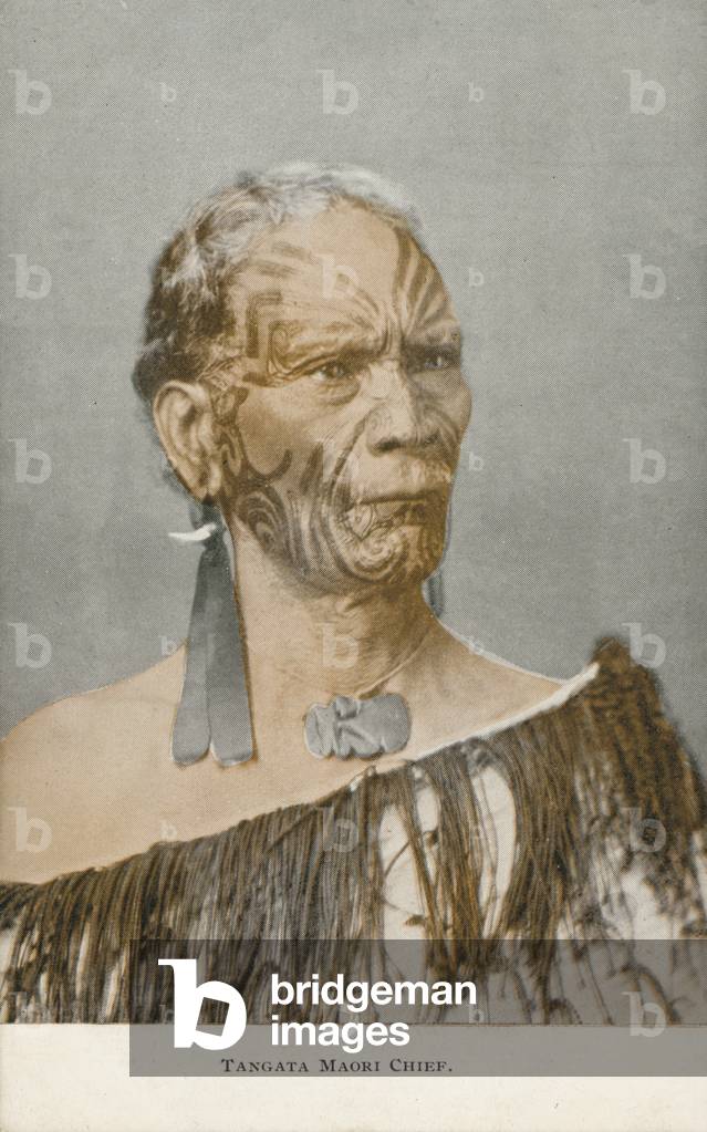 Tangata Maori Chief (photo)