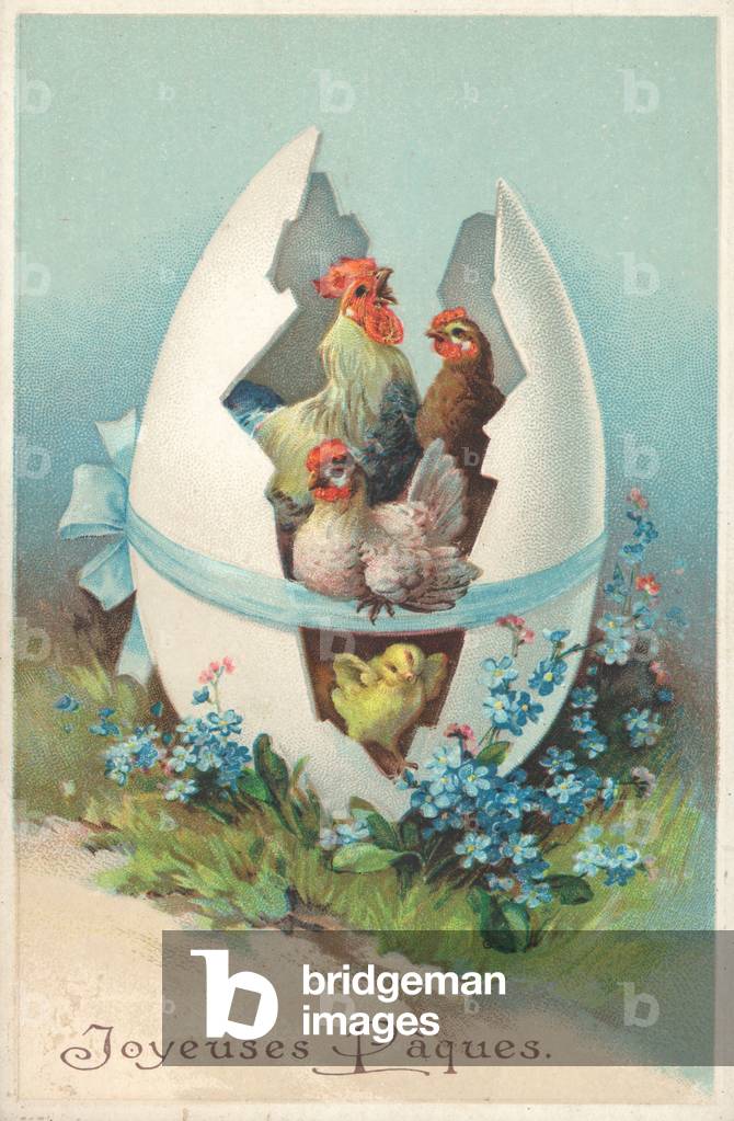 Happy Easter (chromolitho)
