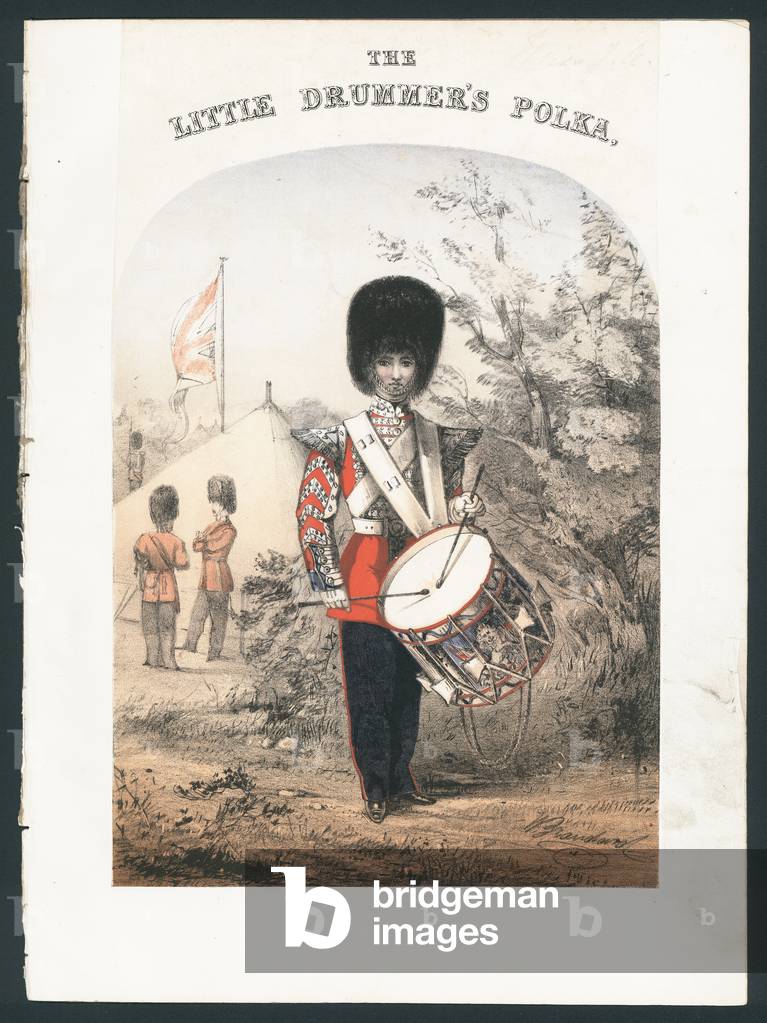 The Little Drummer's Polka (colour litho)