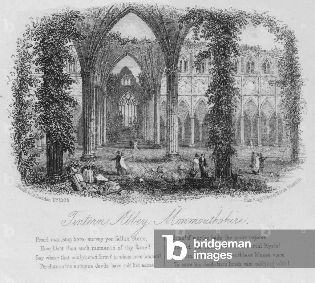 Tintern Abbey, Monmouthshire (engraving)