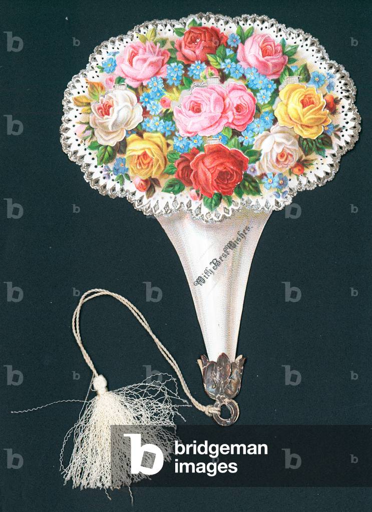 Bouquet of Flowers, Card (chromolitho)
