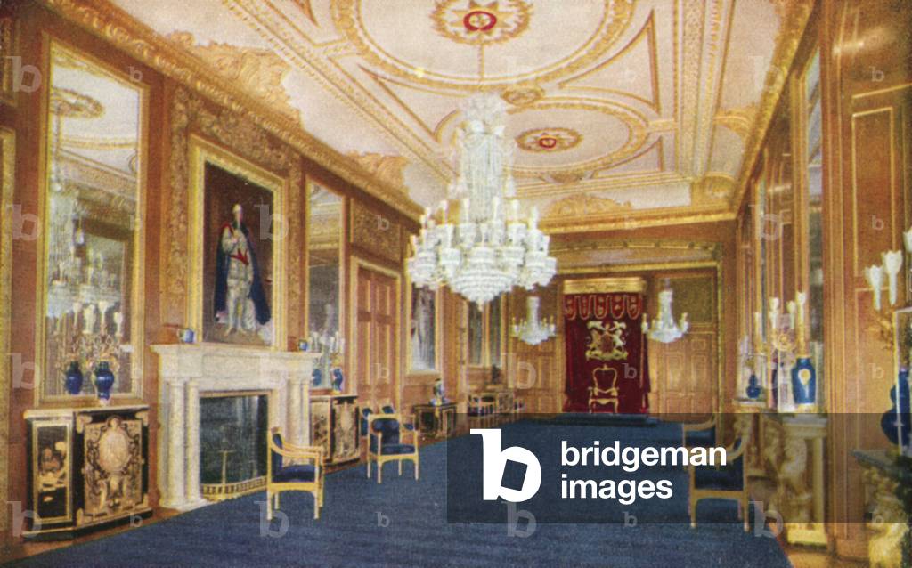 Throne Room, State Apartments, Windsor Castle, Berkshire (photo)