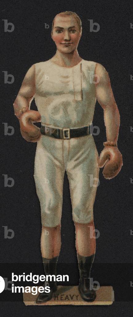 Heavy Weight Boxer (chromolitho)
