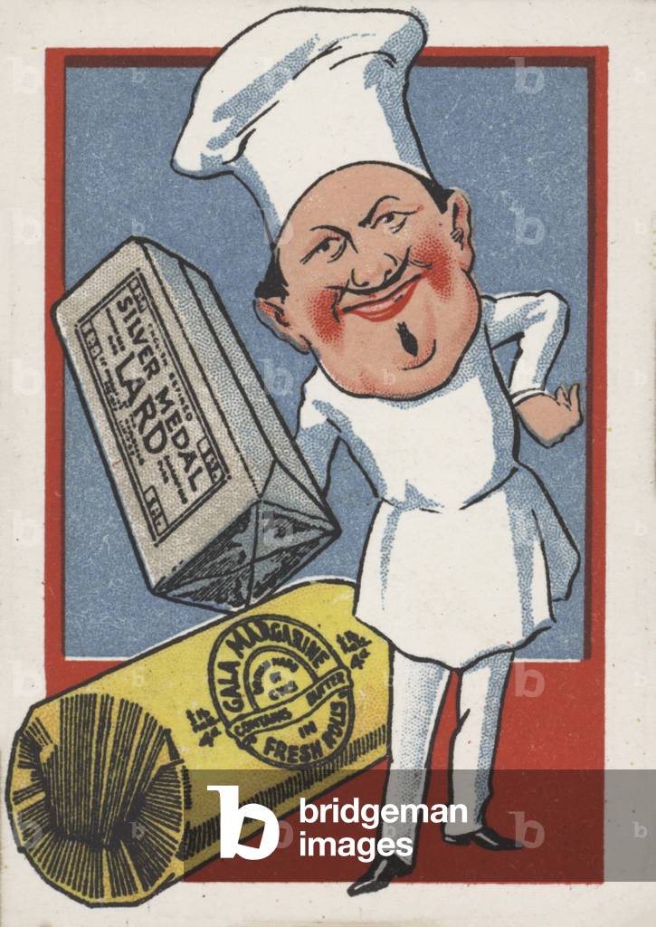 Silver Medal lard and Gala margarine (chromolitho)